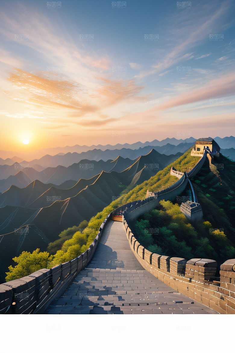 长城壮丽景观迷人