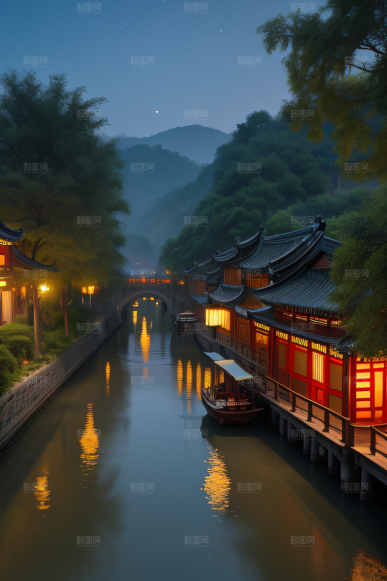 江南水乡传统风情与宁静景致的完美结合
