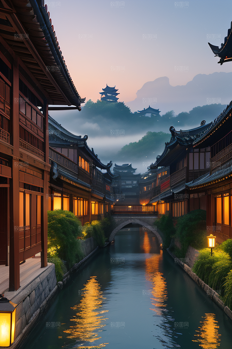 江南水乡传统风情与宁静景致的完美结合