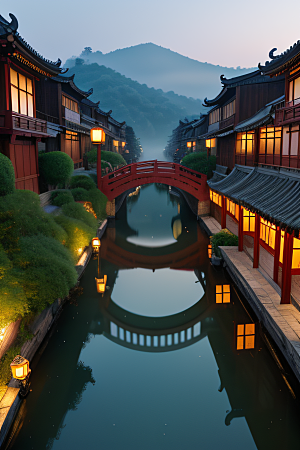 江南水乡古老文化与宁静之美的奇妙融合