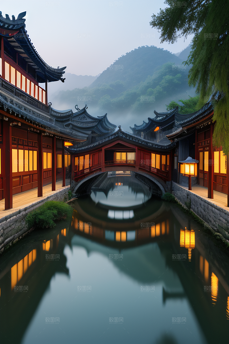 江南水乡古韵与宁静的神秘之旅