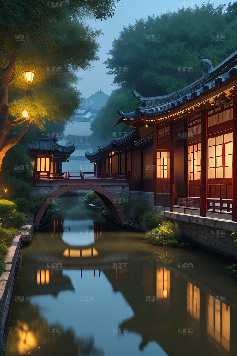 江南水乡传统风情与宁静景致的完美结合