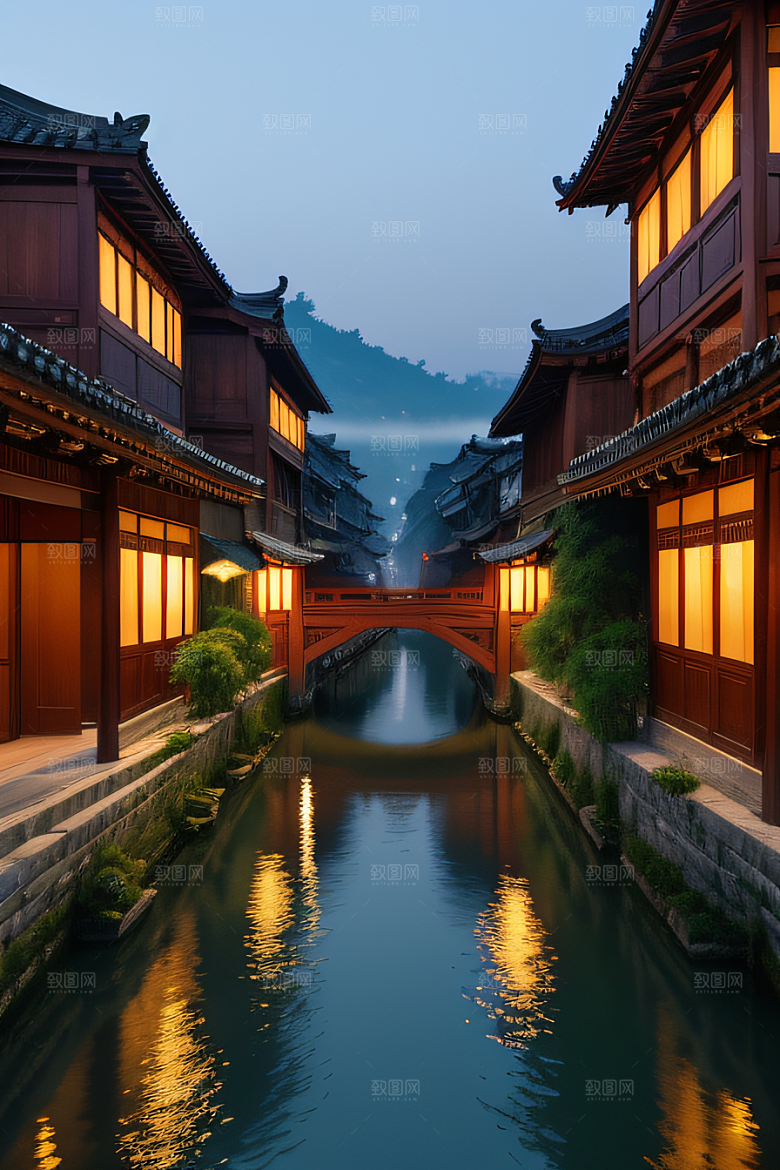 江南水乡传统风情与宁静景致的完美结合