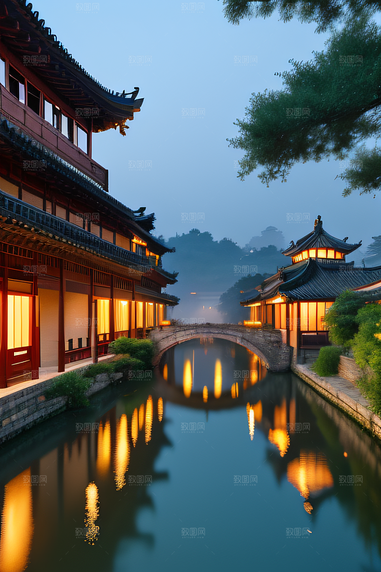 江南水乡传统风情与宁静景致的完美结合