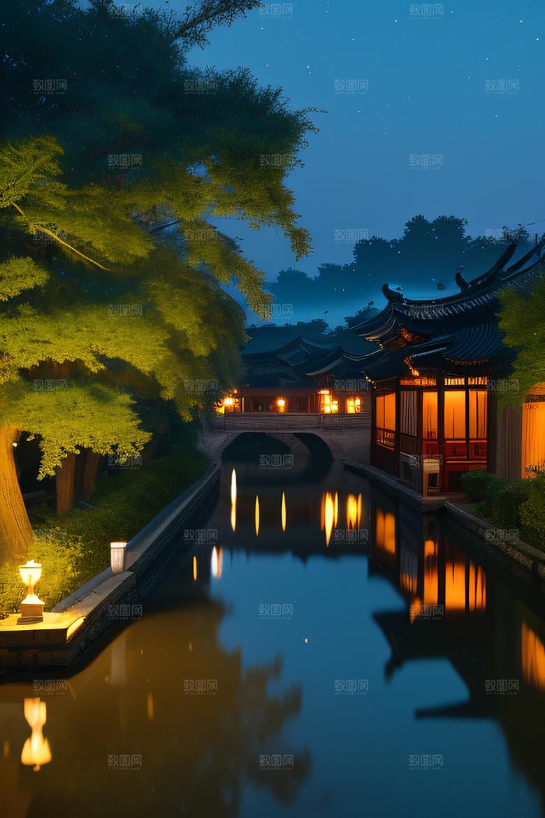 伟大长城壮丽的早晨