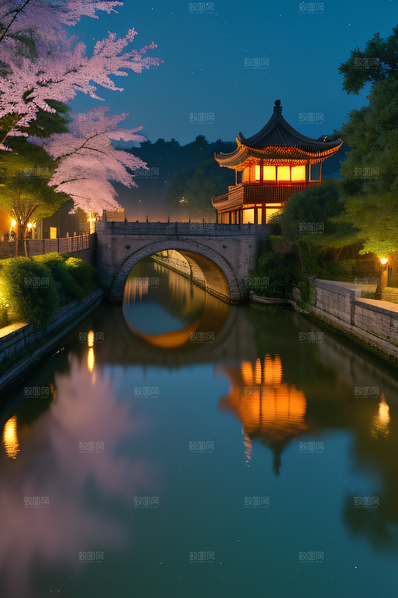 伟大长城壮丽的早晨
