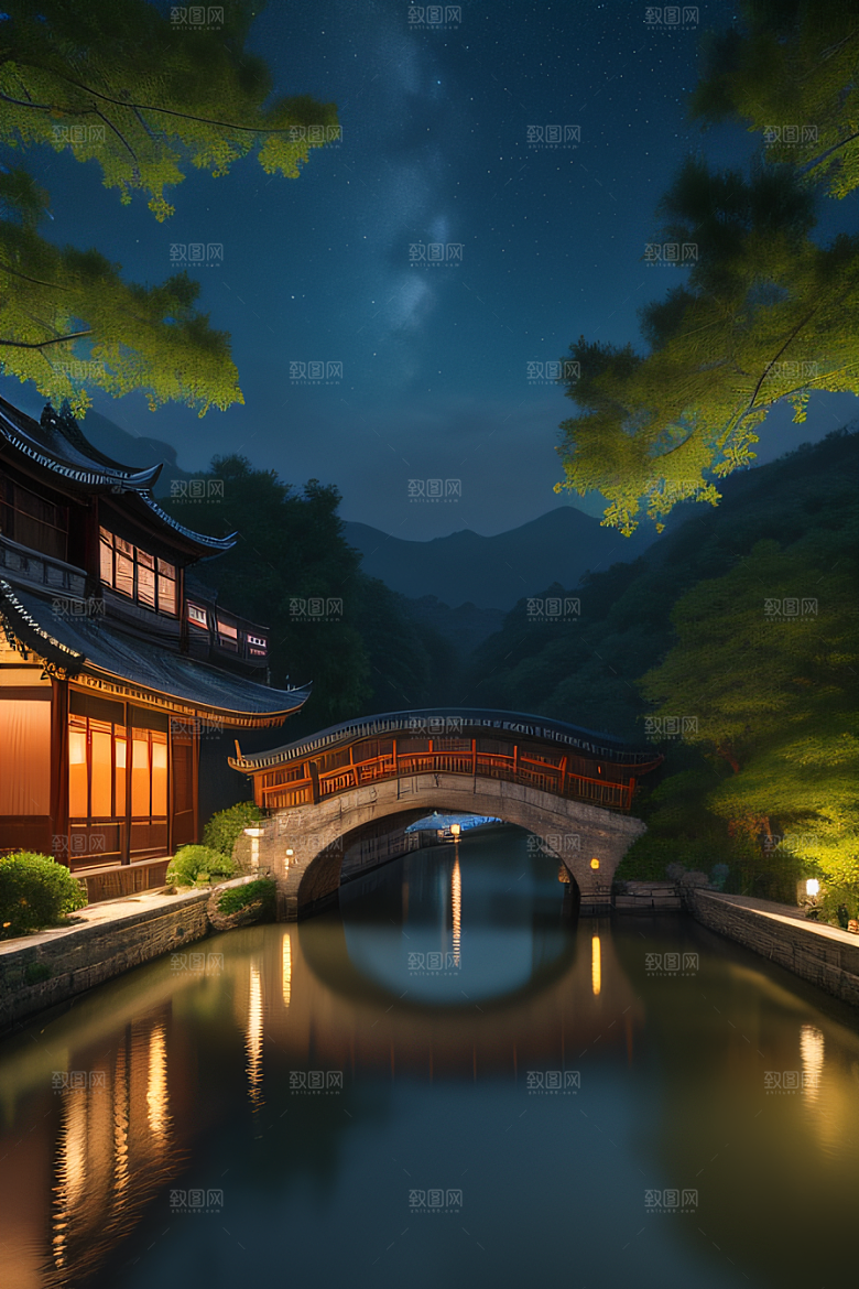 伟大长城壮丽的早晨