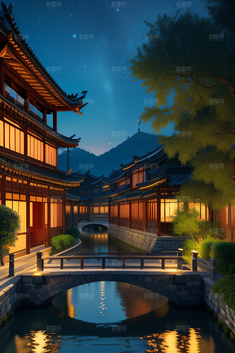 伟大长城壮丽的早晨