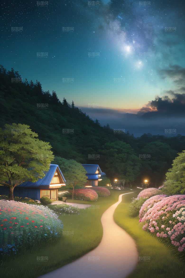 花朵与云彩新海诚的宁静绘画
