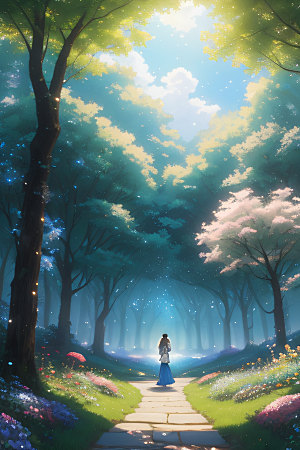宁静的云中小屋新海诚的美丽画作