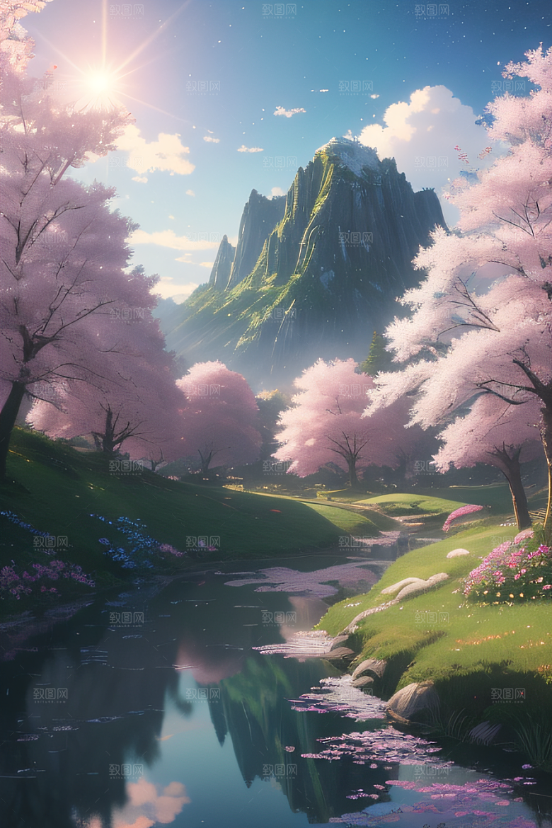 绿色童话小屋新海诚的绘画奇观
