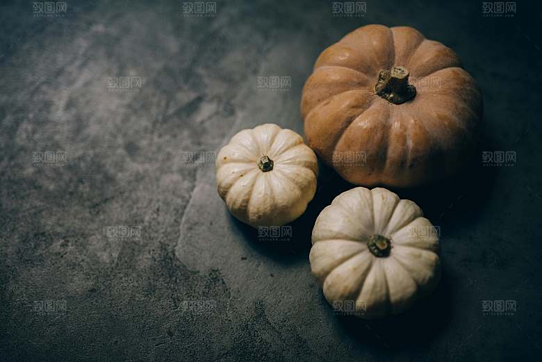 南瓜摄影特写素材