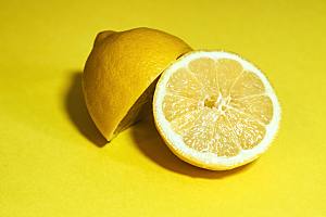 柠檬创意摄影素材