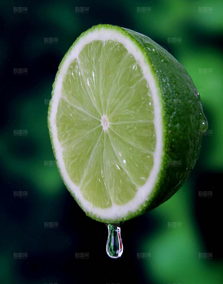柠檬摄影特写素材