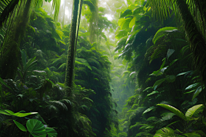 生物多样性的宝库热带雨林中的奇妙世界