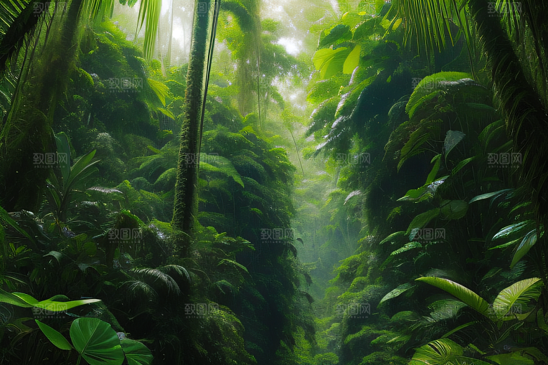生物多样性的宝库热带雨林中的奇妙世界