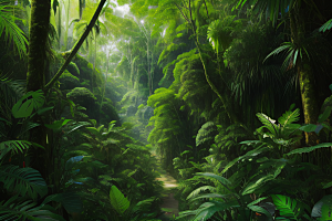 生物多样性的宝库热带雨林中的奇妙世界