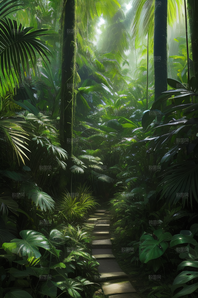 迷人的热带雨林生物多样性的奇观