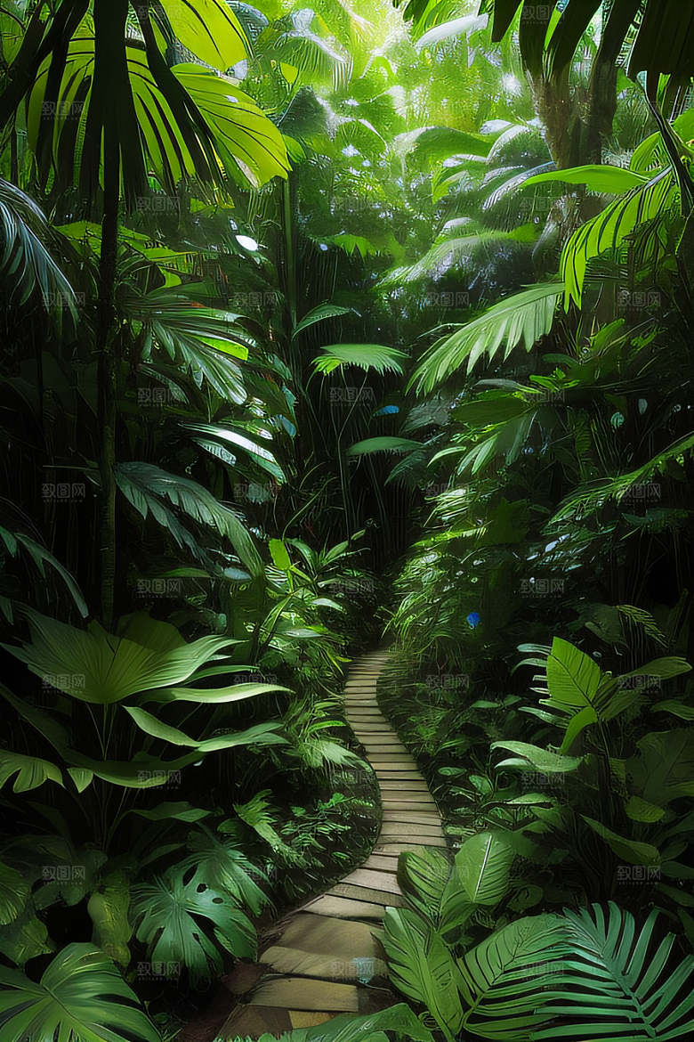 迷人的热带雨林生物多样性的奇观