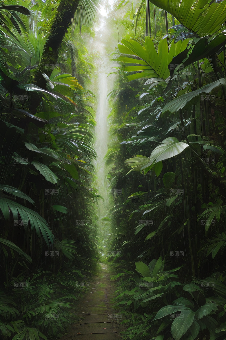 迷人的热带雨林生物多样性的奇观