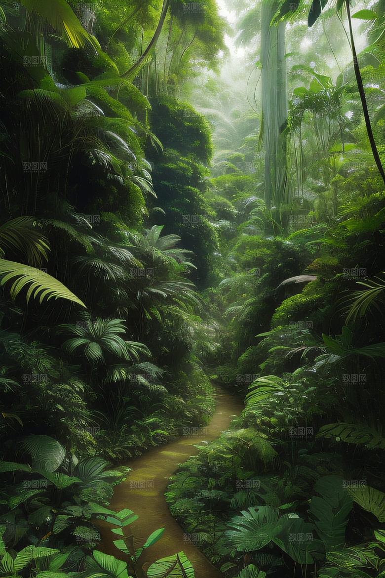 迷人的热带雨林生物多样性的奇观