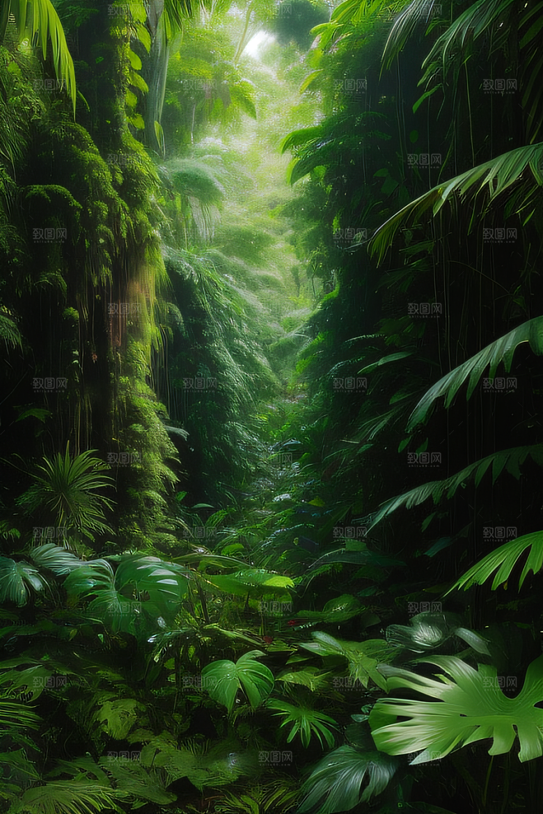 迷人的热带雨林生物多样性的奇观
