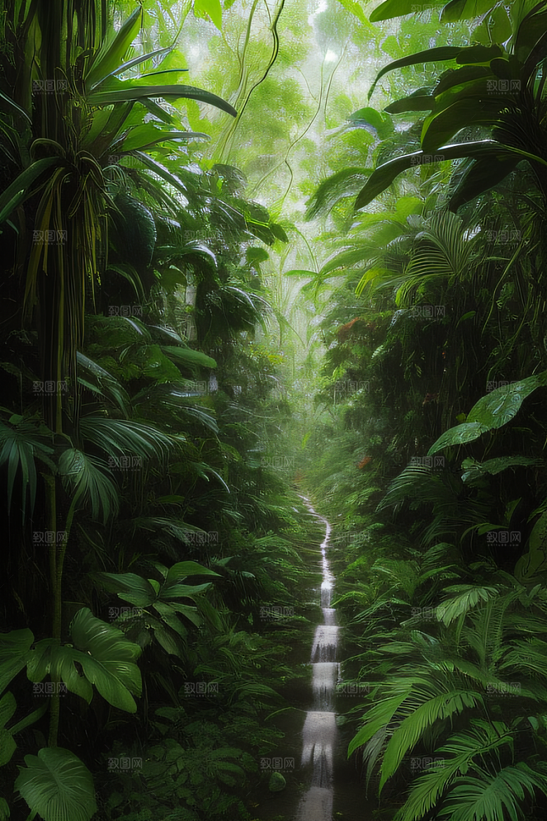 迷人的热带雨林生物多样性的奇观