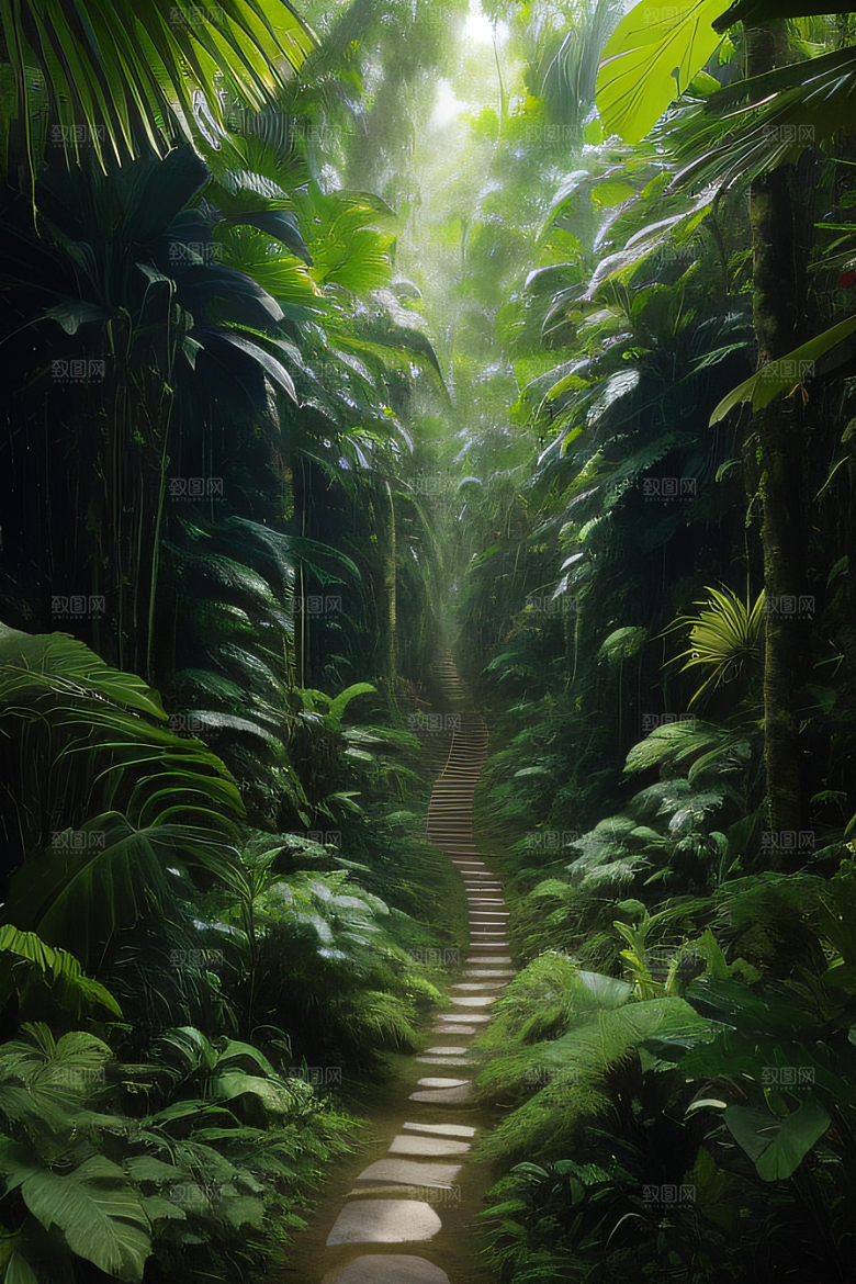 迷人的热带雨林生物多样性的奇观