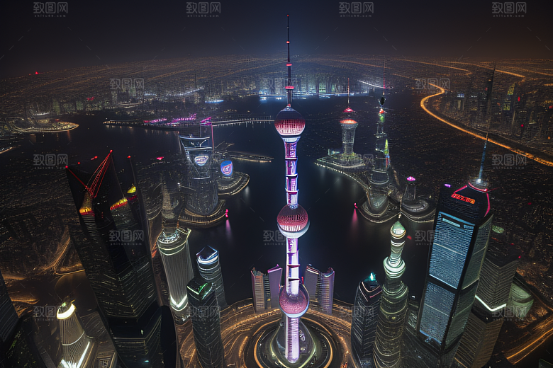 上海的明珠之塔探索东方明珠的迷人魅力