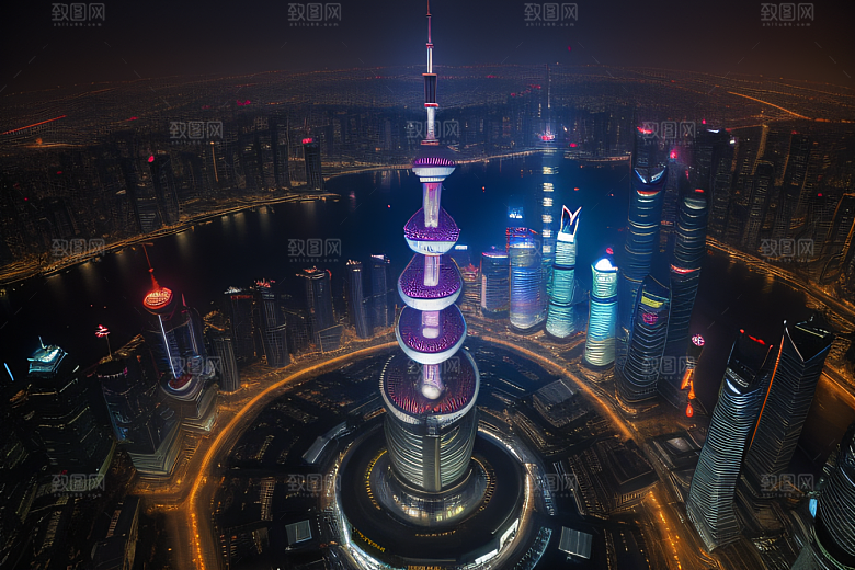 上海的明珠之塔探索东方明珠的迷人魅力