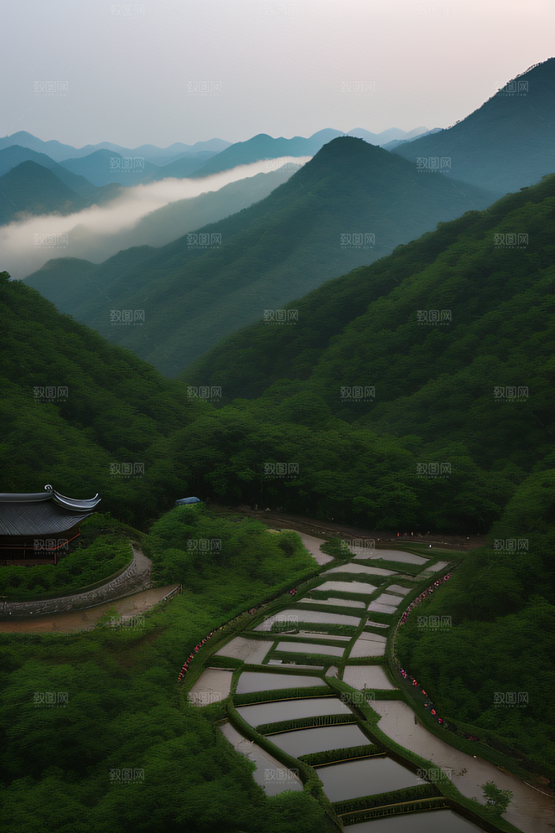 古老石板路的足迹武夷山的丰富历史与文化