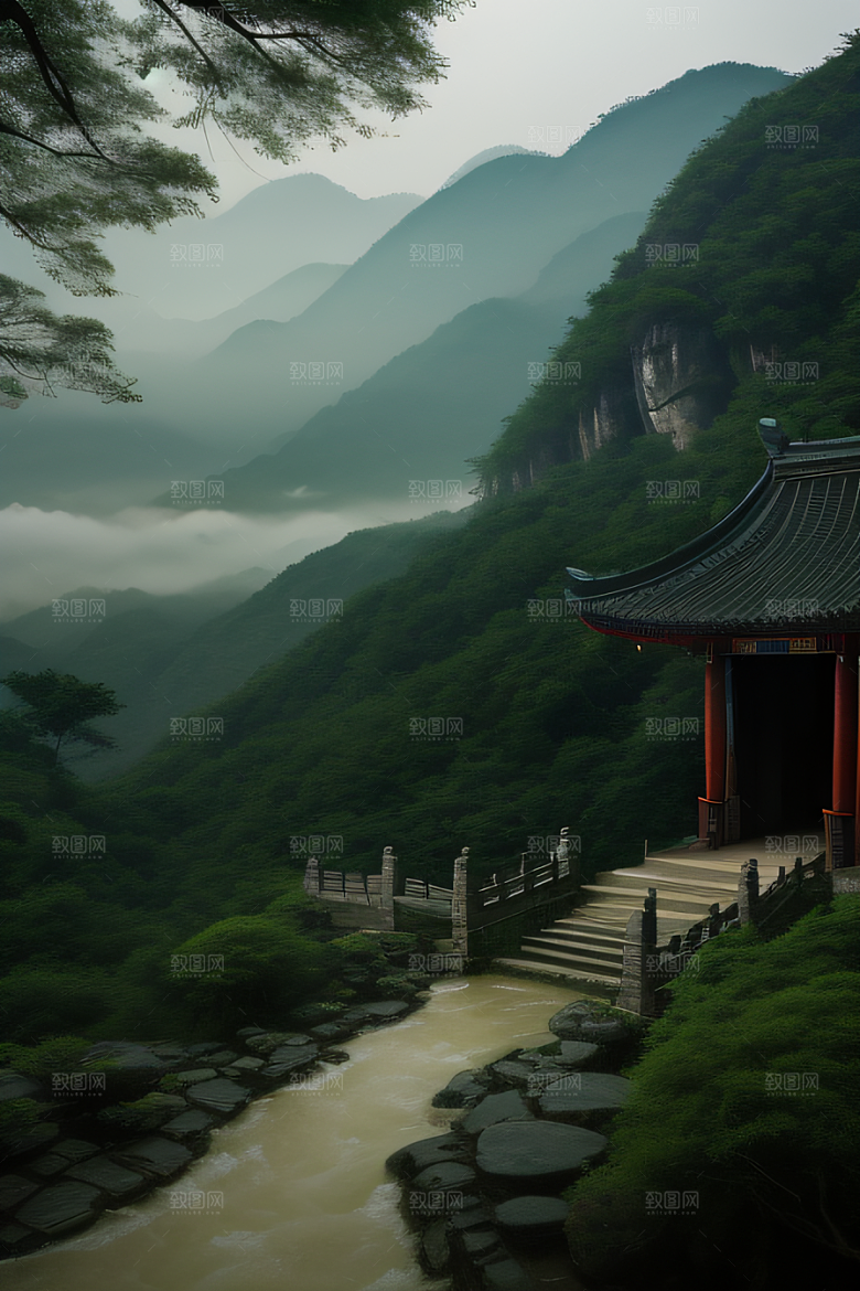 古老石板路的足迹武夷山的丰富历史与文化