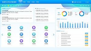 操作平台首页ui界面