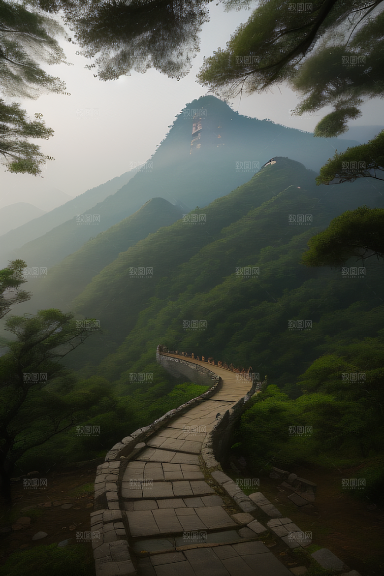 大自然的和谐人与自然共生的武夷山