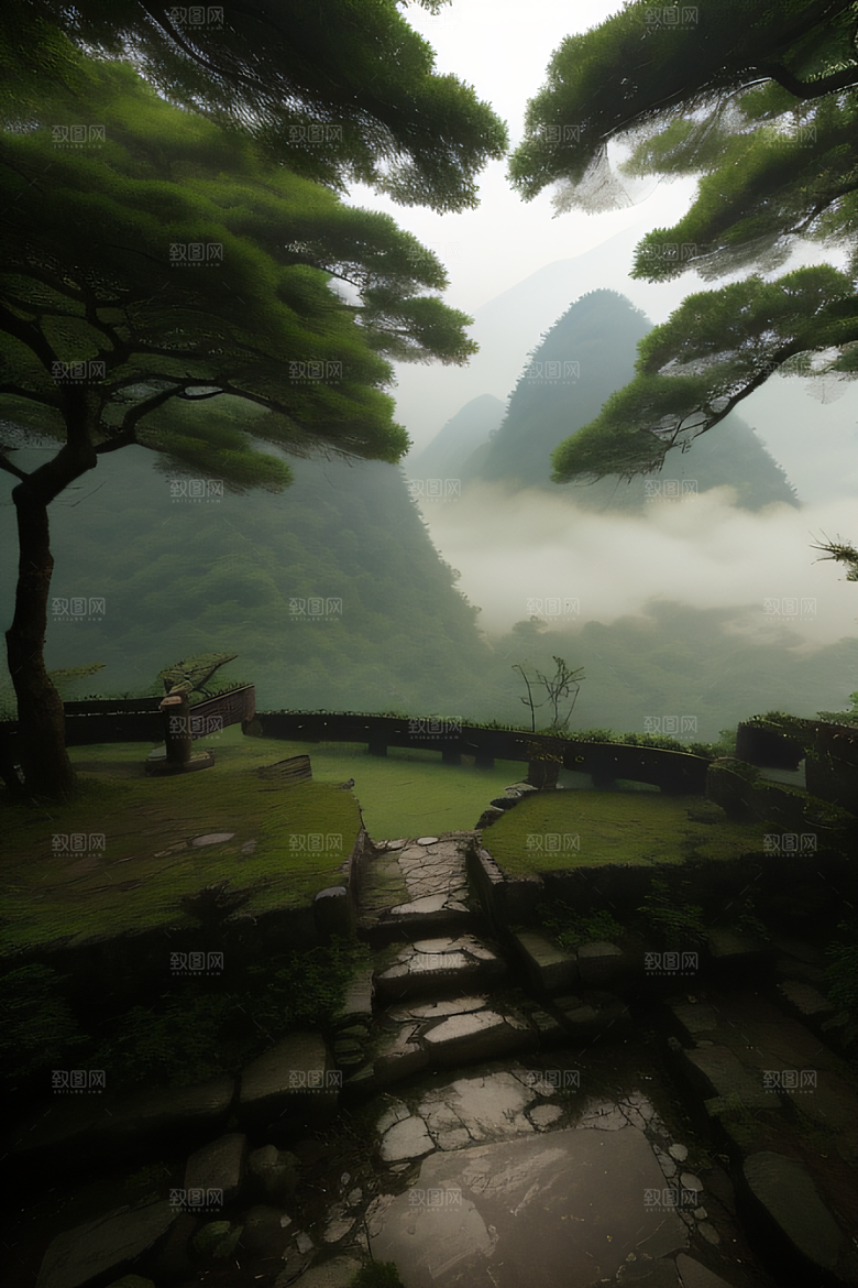 大自然的和谐人与自然共生的武夷山