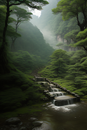 大自然的和谐人与自然共生的武夷山