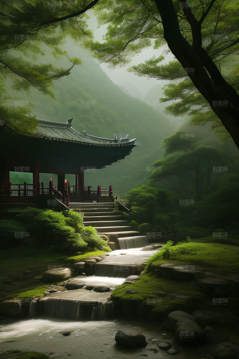 大自然的和谐人与自然共生的武夷山