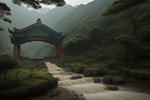 沈洲的水墨艺术描绘武夷山的神奇景色