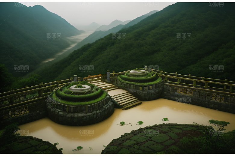 沈洲的水墨艺术描绘武夷山的神奇景色