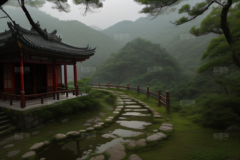沈洲的水墨艺术描绘武夷山的神奇景色