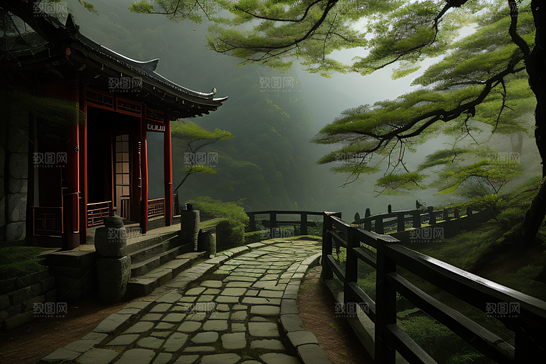 沈洲的水墨艺术描绘武夷山的神奇景色
