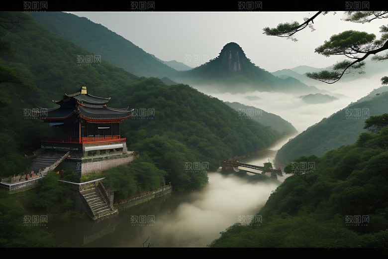 古老石板路的足迹武夷山的丰富历史与文化