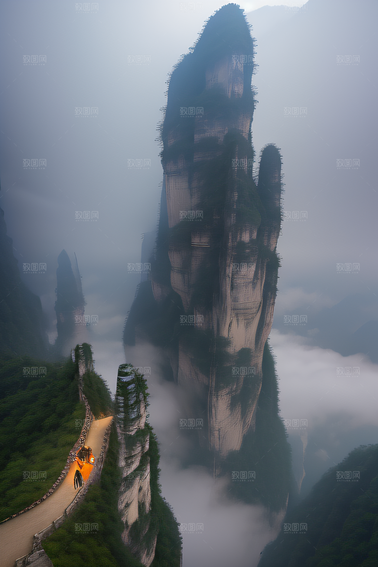 张家界见证大自然的创造力