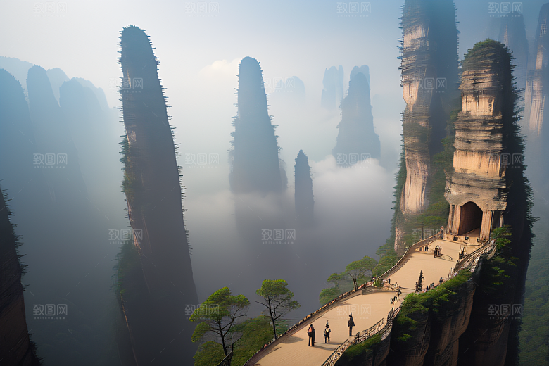 步步惊艳的景色转换