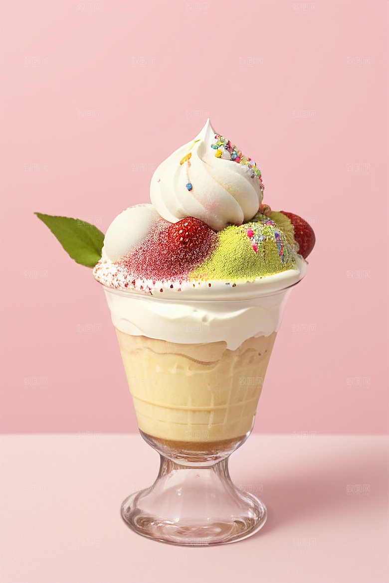 美味冰淇淋的配料创意