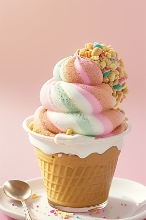 美味冰淇淋的配料创意