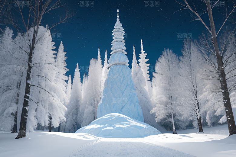 北方冰雪世界的冰雕艺术欣赏