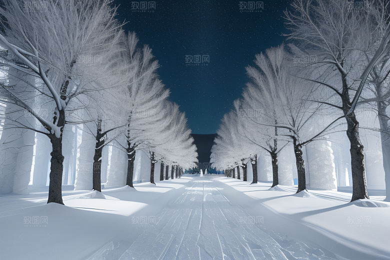 北方冰雪世界的奇观与壮丽景观