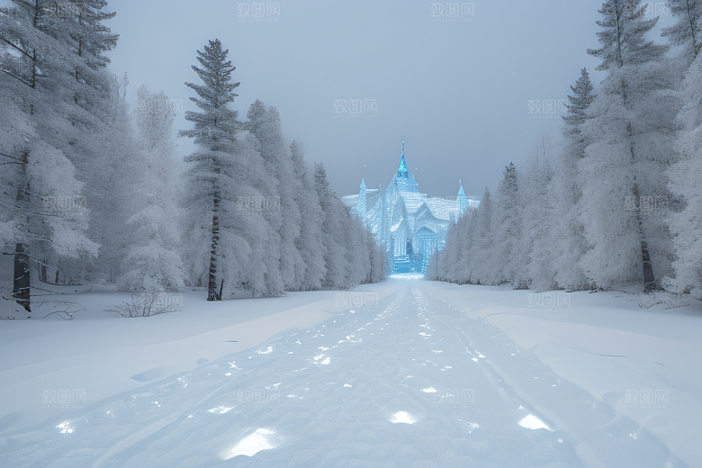 北方冰雪世界的奇观与壮丽景观