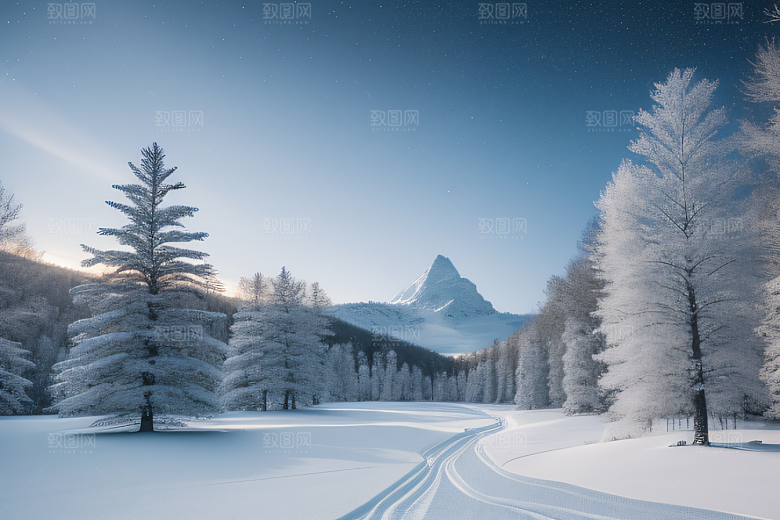 北方冰雪世界的奇观与壮丽景观